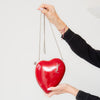 Yves Saint Laurent Red Love Box Patent Leather Bag