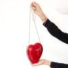 Yves Saint Laurent Red Love Box Patent Leather Bag