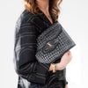 Yves Saint Laurent Black Envelope Clutch Bag