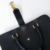 Saint Laurent Cabas Black Calfskin Leather Bag
