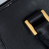 Saint Laurent Cabas Black Calfskin Leather Bag