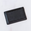 Yves Saint Laurent Black Patent Leather Y Mail Card Holder