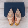 Malone Souliers Blush Satin Heels 100 Size 39.5 - EVEYSPRELOVED