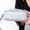 Anya Hindmarch Grey Leather Crossbody Bag - EVEYSPRELOVED