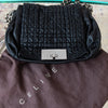 Celine Vintage Black Leather Shoulder Bag Celine