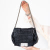 Celine Vintage Black Leather Shoulder Bag Celine