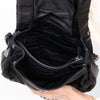 Celine Vintage Black Leather Shoulder Bag Celine