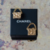 EVEYSPRELOVED Chanel Matelasse Bag Motif Clip On Earrings