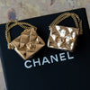 EVEYSPRELOVED Chanel Matelasse Bag Motif Clip On Earrings