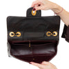Chanel Vintage Black Single Flap Jumbo Bag