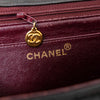 Chanel Vintage Black Single Flap Jumbo Bag