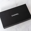 Chanel Black Caviar Leather Double Zip Crossbody Bag