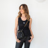Chanel Vintage CC Black Mini Bucket Bag