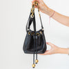 Chanel Vintage CC Black Mini Bucket Bag
