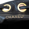 Chanel Vintage CC Black Mini Bucket Bag