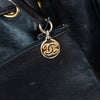 Chanel Vintage CC Black Mini Bucket Bag