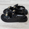 Chanel Black Dad Sandals