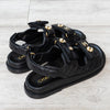 Chanel Black Dad Sandals