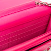 Chanel Pink Caviar Leather Wallet On Chain Bag