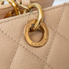 Chanel Beige Caviar Leather Petite Timeless Shopper Tote Bag