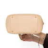 Chanel Beige Caviar Leather Petite Timeless Shopper Tote Bag
