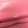 Chanel Pink Leather Jumbo Classic Double Flap Bag