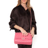 Chanel Pink Leather Jumbo Classic Double Flap Bag
