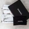 Chanel Off White Ballet Flats