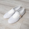 Chanel Off White Ballet Flats