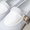 Chanel Off White Ballet Flats