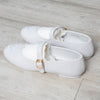 Chanel Off White Ballet Flats