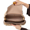 Chloé Amelia Cream Leather Shoulder Bag