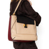 Chloé Amelia Cream Leather Shoulder Bag