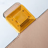 Chloé Amelia Cream Leather Shoulder Bag