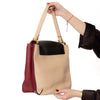 Chloé Amelia Cream Leather Shoulder Bag