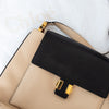 Chloé Amelia Cream Leather Shoulder Bag