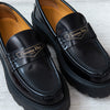 Dior Boy Black Leather Platform Loafers Christian Dior