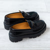 Dior Boy Black Leather Platform Loafers Christian Dior