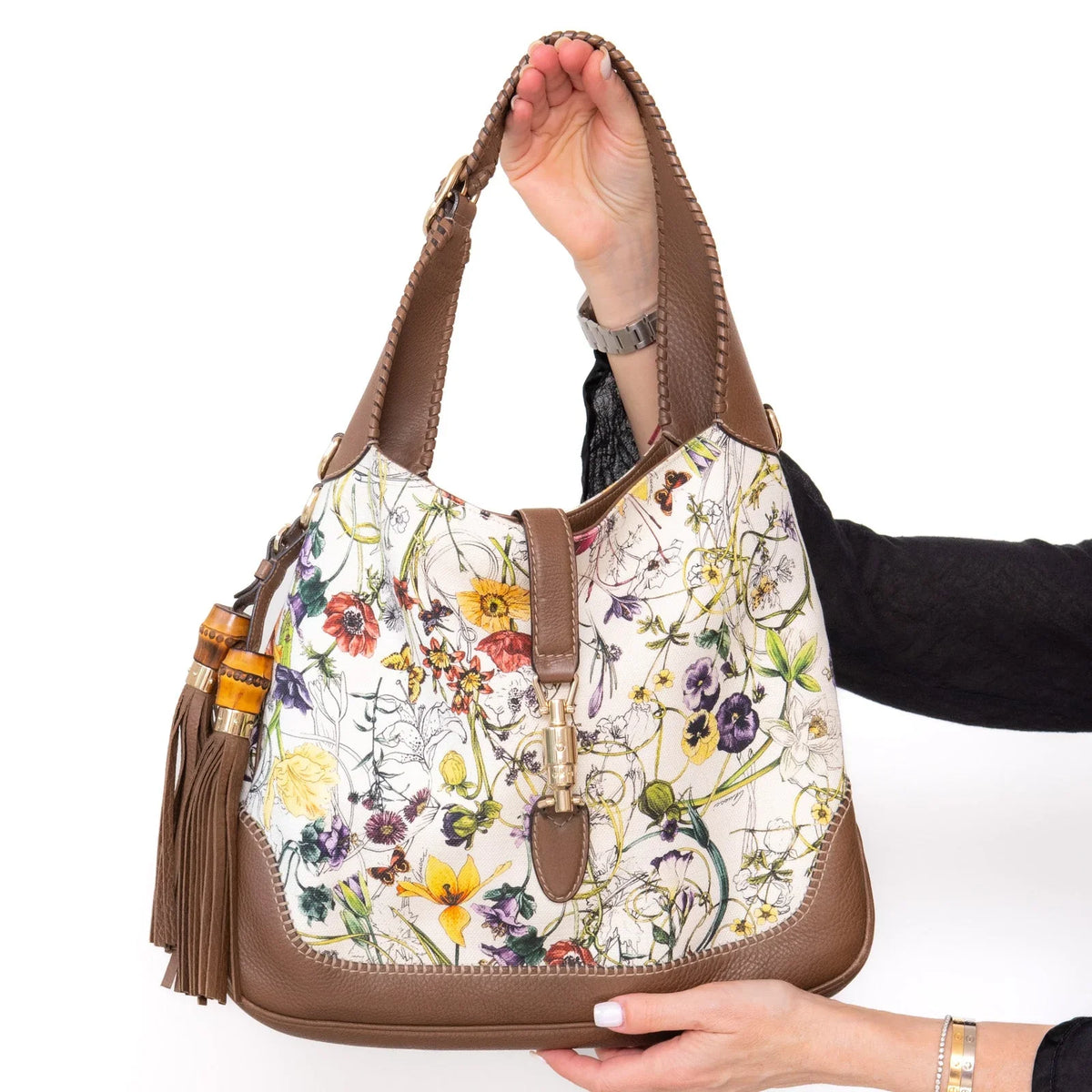 Gucci Jackie Floral Hobo Bag – EVEYSPRELOVED