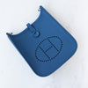 Hermes Mini Evelyne 16 Amazone Bleu Clemence Leather Bag