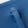 Hermes Mini Evelyne 16 Amazone Bleu Clemence Leather Bag