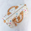 Louis Vuitton X Takashi Murakami Multicolore White Speedy 30 Bag