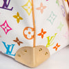 Louis Vuitton X Takashi Murakami Multicolore White Speedy 30 Bag