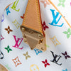 Louis Vuitton X Takashi Murakami Multicolore White Speedy 30 Bag