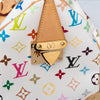 Louis Vuitton X Takashi Murakami Multicolore White Speedy 30 Bag