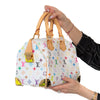 Louis Vuitton X Takashi Murakami Multicolore White Speedy 30 Bag
