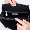 Lulu Guinness Polkadot Fabric Wallet Lulu Guiness