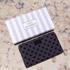 Lulu Guinness Polkadot Fabric Wallet Lulu Guiness
