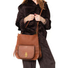 Mulberry Amberley Oak Grained Leather Hobo Bag