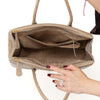 Nancy Gonzalez Python Snakeskin Tote Bag
